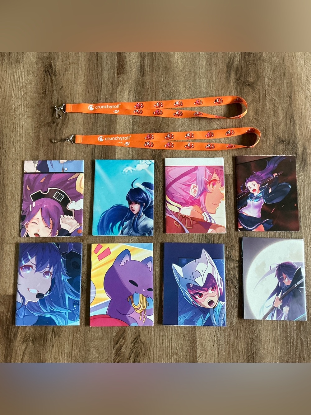 Loot Crate Loot Anime Poster Lot Fold Up Posters Wall Decor Merch Lanyard Cr #2
